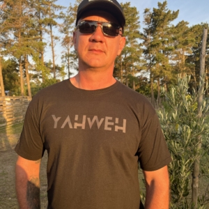 Unisex Black Tee Yahweh